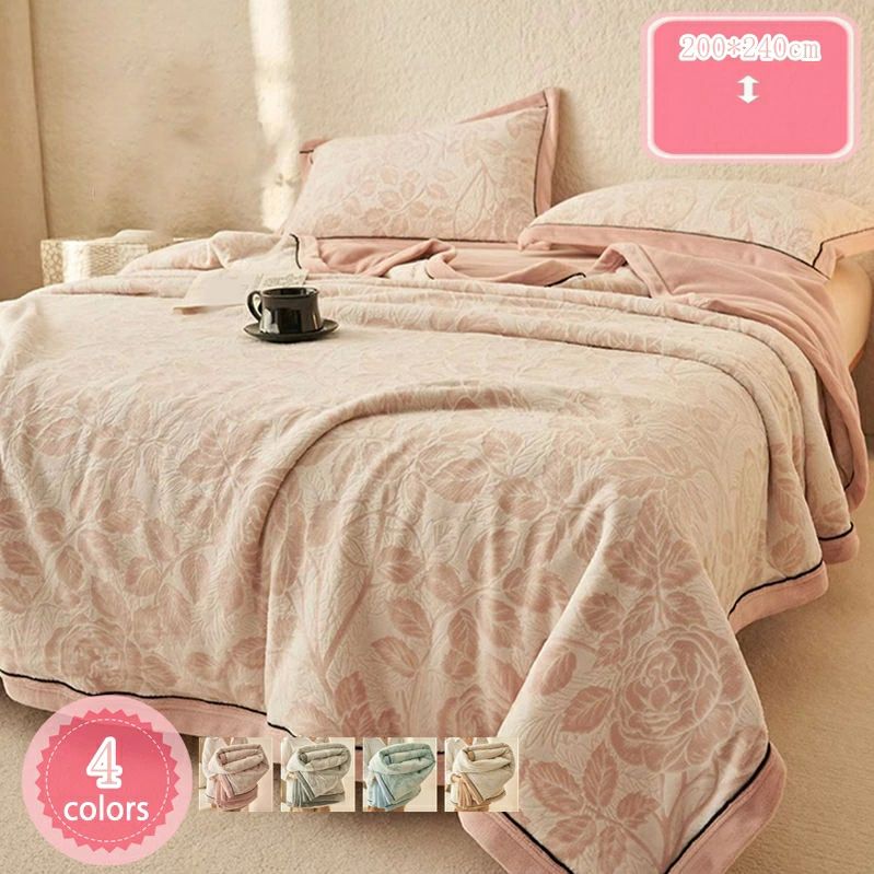 キルトケッ 丸洗いok おしゃれ 綿100％ 洗える さらさら 肌掛け 軽量 ふわふわ タオルケット 肌掛け布..