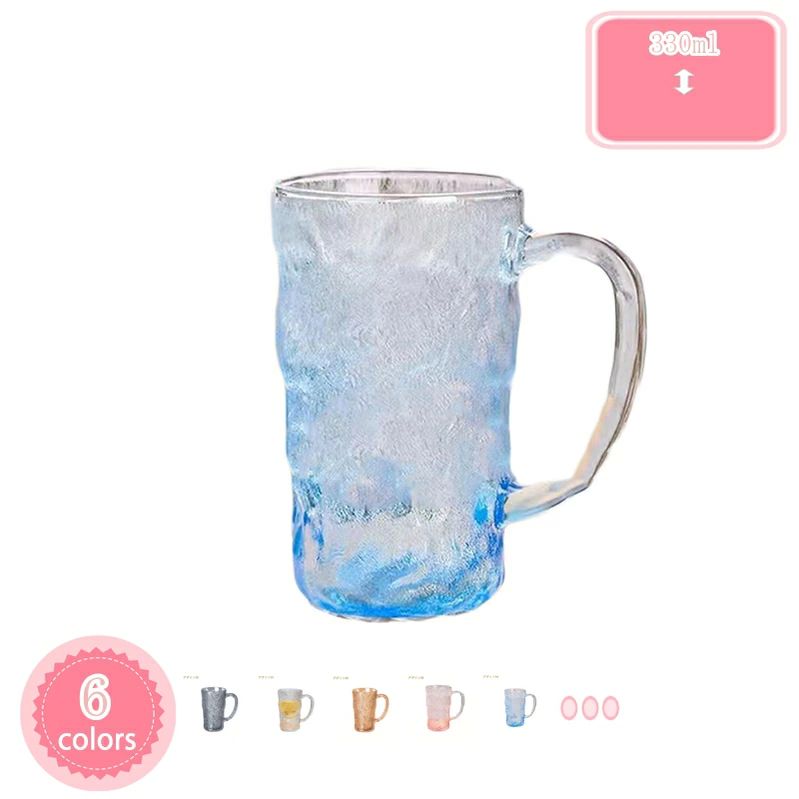 女 誕生日 日本酒 ガラス 透明 おしゃれ お茶 ビール 祝い 結婚 コップ 耐熱 飲み物 飲食店 マグカップ シンプル 取っ手付グラス