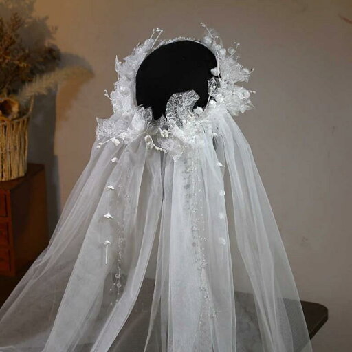 エレガン 上品 冠 ティアラ 髪飾り 結婚式 花嫁 リボン チュール ブライダル 花 ヘッドドレス カチューシャ ウェディングベール エレガン 上品 冠 ティアラ 髪飾り 結婚式 花嫁 リボン チュール ブライダル 花 ヘッドドレス カチューシャ ウェディングベール