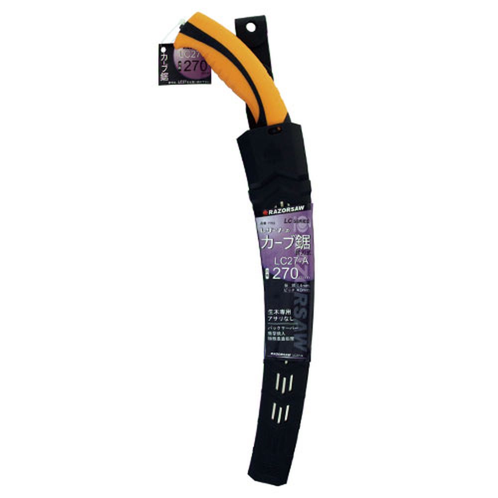 玉鳥 レザーソーカーブ鋸LC27A 7753【270mm 枝木 樹木切断 山林 林業】