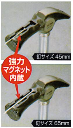 須佐製作所 王将 マグネット付仮枠ハンマー(スチール柄) 中 390mm 止付/無 【片口 玄翁 玄能 型枠 槌 diy】