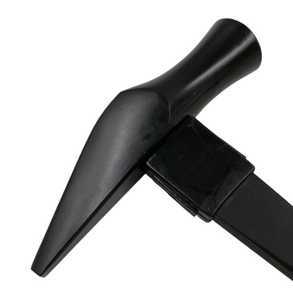 王将 ALL BLACK グラス柄ショート船手玄能 24mm