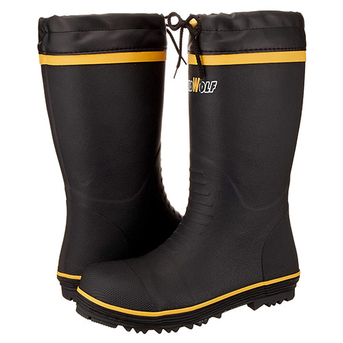 ワイルドウルフ 安全長靴 RMT-7602 RMT-7602 BLACK XLサイズ