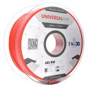 ★【在庫限り】TAGin3D 3Dプリンター用フィラメント ユニバーサルNwABSフィラメント ABS NW-1.75RD レッド 1kg ABS【取寄品】
