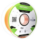 ★【在庫限り】TAGin3D 3Dプリンター用フィラメント ナチュラルPLAフィラメント PLA NAT-1.75OR オレンジ 1kg【取寄品】