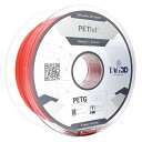 ★【在庫限り】TAGin3D 3Dプリンター用フィラメント HD PETフィラメント PET HD-1.75RD レッド 1kg【取寄品】