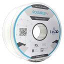 ★【在庫限り】TAGin3D 3Dプリンター用フィラメント solublePsフィラメント PS-1.75WT ホワイト 1kg SOLU PS-1.75WT【...