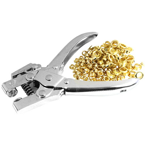 ［2個までゆうパケ対応］藤原産業 SK11 ハトメパンチ DX ＃400 ケンヨウ[バッグ カーテン 服飾等の穴の..