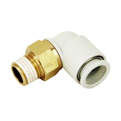 ［20個までゆうパケ対応］藤原産業 SK11 W管継手 エルボユニオン KQ2L12-02AS