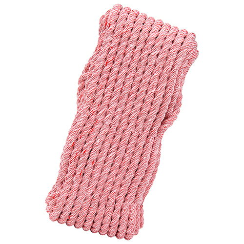 藤原産業 SK11 カラートラックロープ混撚 赤 SKCR-RK1220