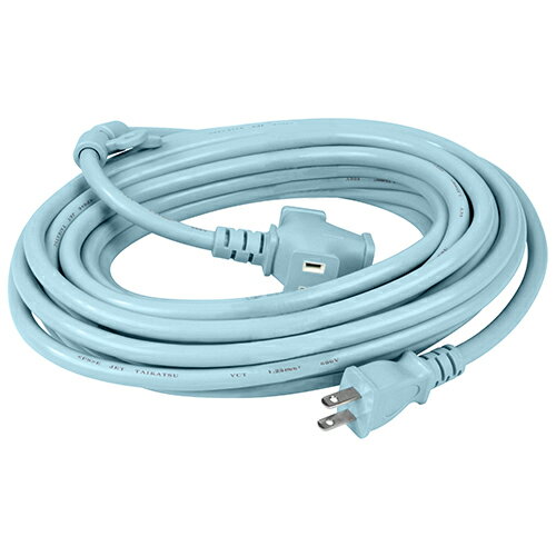 藤原産業 E-Value ラバロン延長コード 10m NC-1 ブルー