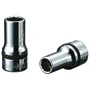 KTC ネプロス 9.5セミディープソケット NB3M-15W【取寄品】