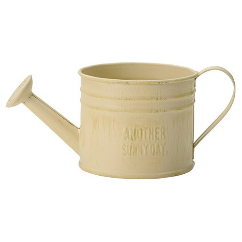 ★【在庫限り】グリーンハウス 2.5寸多肉用ジョーロ缶 アイボリー 4144-AI【取寄品】