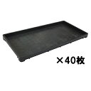 安全興業 稚苗用育苗箱 黒 40枚セット