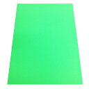 ★【在庫限り】JUMBO デコパネA3 蛍光グリーン 300X450X5【取寄品】