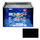 アサヒペン 多用途 水性スーパーコート 5L 黒【取寄品】