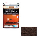 アサヒペン 水性ステイン 1L ダークオーク【取寄品】