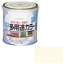 アサヒペン 水性多用途カラー 0.7L バニラホワイト【取寄品】