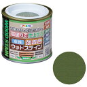 アサヒペン 水性強着色ウッドステイン 1/5L アイビーグリーン【取寄品】