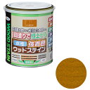 アサヒペン 水性強着色ウッドステイン 1.6L レッドオーク【取寄品】