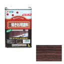 アサヒペン 油性焼き杉用塗料 1L カッショク【取寄品】