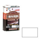 アサヒペン 油性焼き杉用塗料 1L 透明(クリヤ)【取寄品】