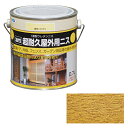 アサヒペン 油性超耐久屋外用ニス 0.7L 透明(クリヤ)【取寄品】