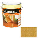 アサヒペン 油性ユカ用ニス 1.8L 艶あり透明【取寄品】