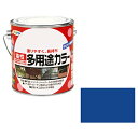 アサヒペン 油性多用途カラー 0.7L 青【取寄品】
