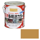 アサヒペン 油性多用途カラー 1.6L ライトカーキー【取寄品】