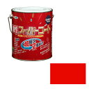 アサヒペン 油性スーパーコート 1.6L 赤【取寄品】