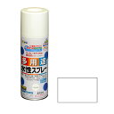 アサヒペン 水性多用途スプレー 420ML つや消し白【取寄品】
