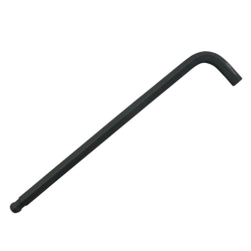 ［4個までゆうパケ対応］ワイズ ブラックボールポイント六角棒レンチ ロング 10mm WLB330BN-100