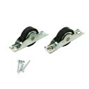 ハイロジック 防音戸車 30mm平 17370 2個入り【取寄品】