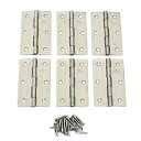 ハイロジック ステンレス蝶番 89mm 17496 6枚入り【取寄品】