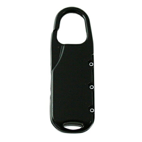 ハイロジック プチ文字合せ錠 G-345 ブラック【取寄品】