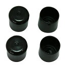 ハイロジック パイプキャップ 25mm N-959 黒【取寄品】