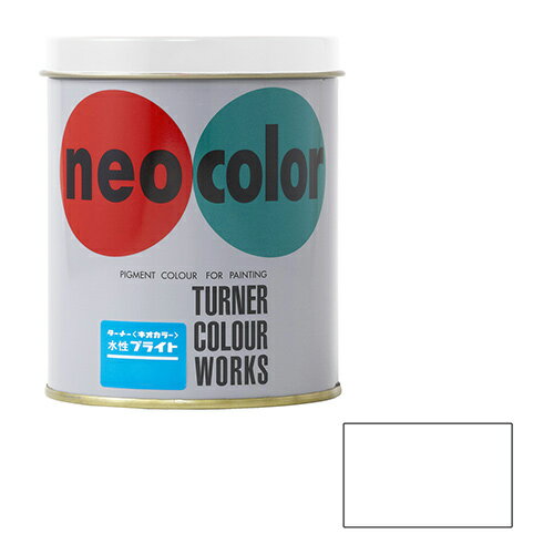 ターナー ネオカラー 水性ブライト ホワイト WB60001 600mL【取寄品】