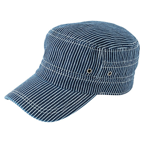 HOP-SCOT ワークデニムカジュアルキャップ インディゴブルー 9442-17 F