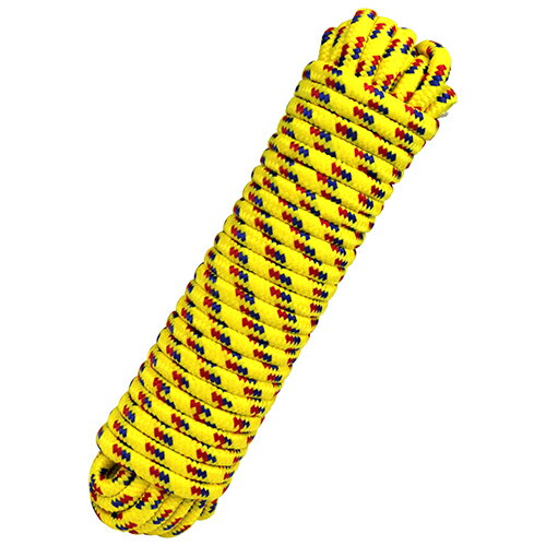 三友産業 不織布ロープ 黄 HR-2914 10mmx15m
