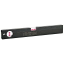 エビス ベーシックレベル ブラック 380mm ブラック/レッド ED-38BR