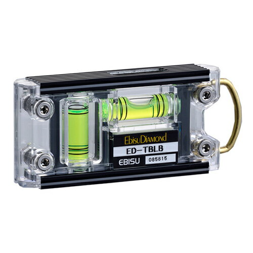［5個までゆうパケ対応］エビス エビスダイヤモンド トビレベル ブラック/グリーン ED-TBLB
