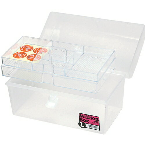 メイホウ ミリオンBOX L クリア