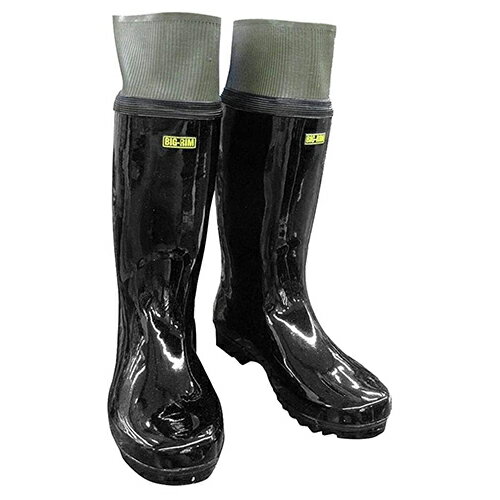 ビックリム カバー付き長靴 BH-001 BH-001 BLACK 24.0cm