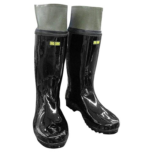 ビックリム カバー付き長靴 BH-001 BH-001 BLACK 25.5cm