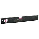 エビス 磁石付ベーシックレベル ブラック 380mm ブラック/レッド ED-38MBR