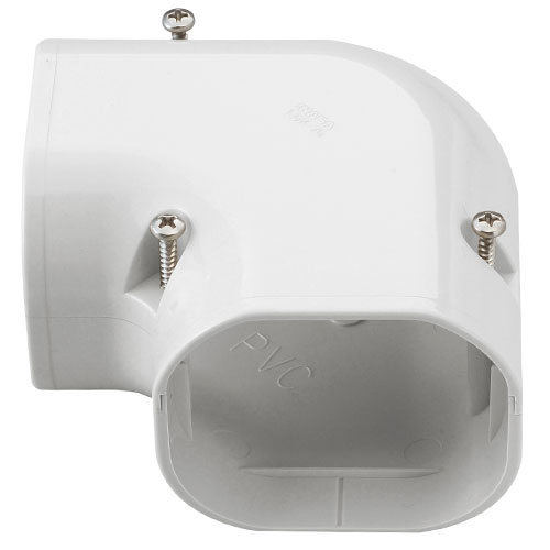 ★【在庫限り】因幡 コーナー平面90度 LDK-70-W ホワイト【取寄品】