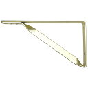 久宝金属製作所 アルミインテリア棚受M105×200 シャンパンゴールド 1組2本入 T1411 105x200【取寄品】
