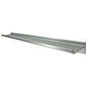 久宝金属製作所 アルミレールシェルフ アルミ 75×600 T1502 75x600【取寄品】