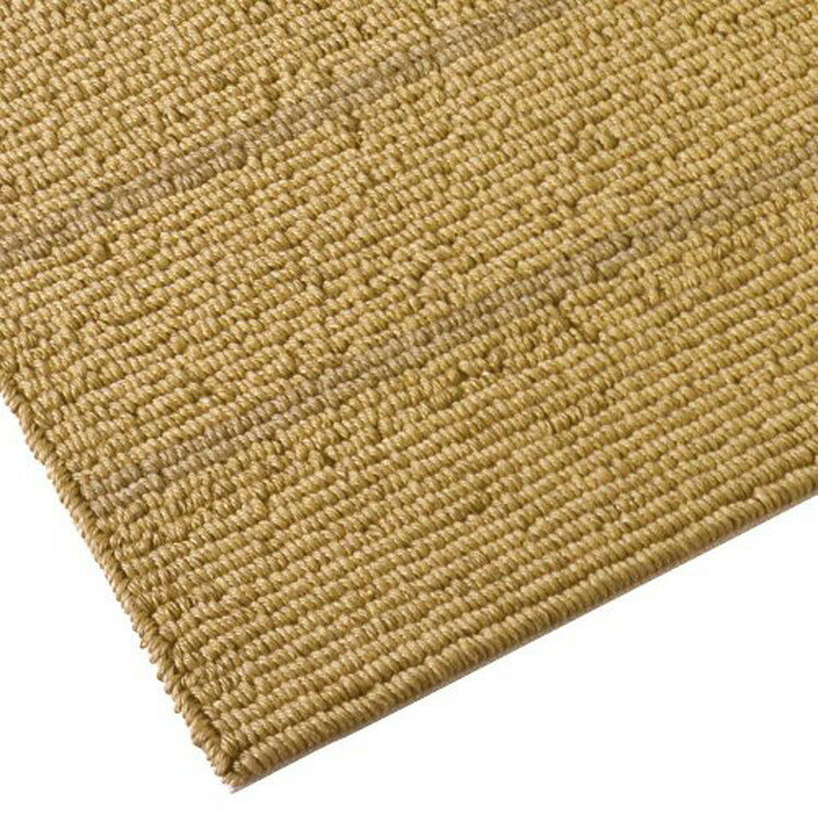 ミヅシマ工業 リネンマット フラット 410-0200 ナチュラル【取寄品】